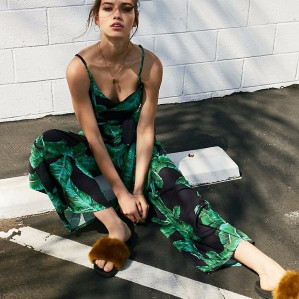 Palm before the Storm Romper